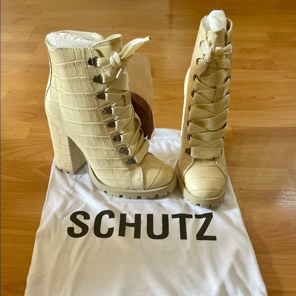 Schutz Zhara Boots Size 7 - Picture 3 of 6